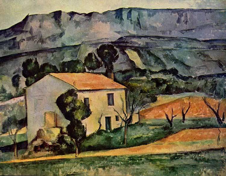Paul Cezanne House in Provence Spain oil painting art